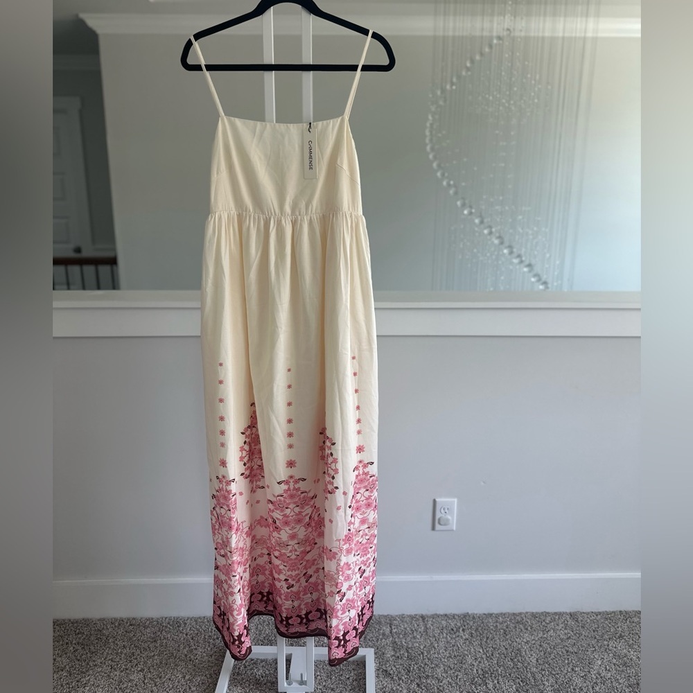 Commense Elegant Printed Maxi Dress - Picture 3 of 8